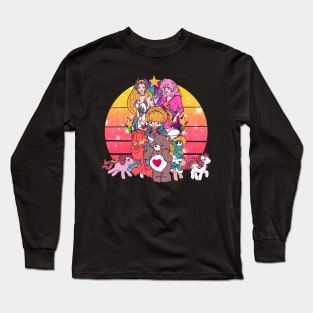 80s cartoons Long Sleeve T-Shirt